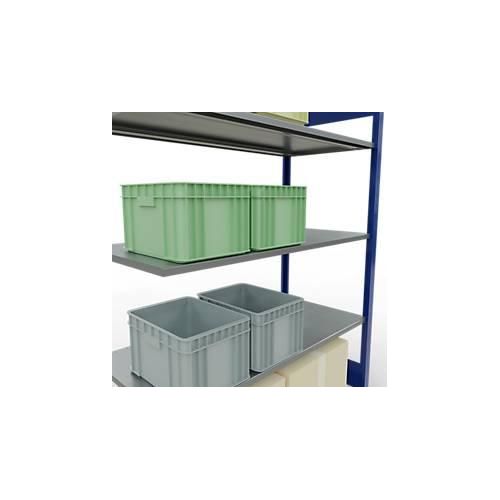 SCHULTE Lagertechnik - Stecksystem Anbauregal - 2000x1300x600 mm, Typ 150 kg