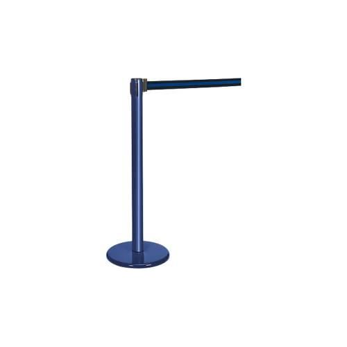 Gurtpfosten blau, Gurt schwarz/blau