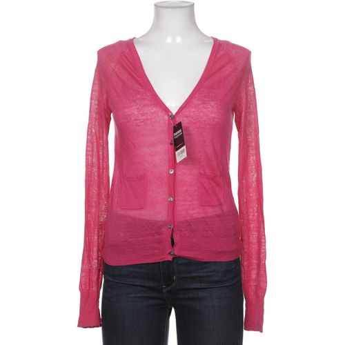 Rene Lezard Damen Strickjacke, pink, Gr. 36