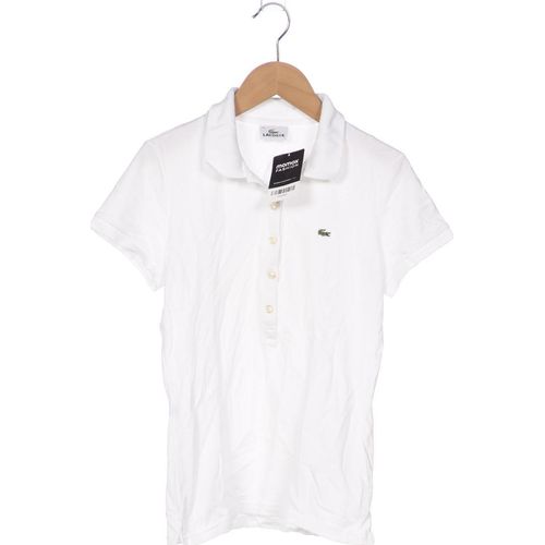 Lacoste Damen Poloshirt, weiß, Gr. 40