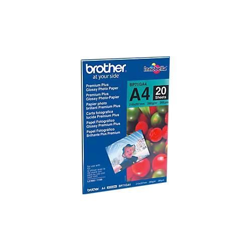 brother Foto-Papier Innobella Premium, DIN A4, 20 Blatt