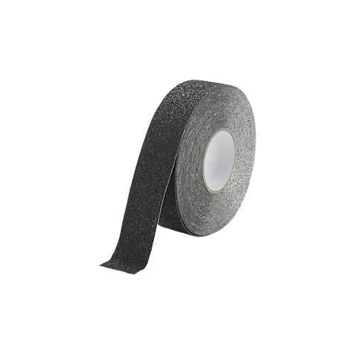 Antirutschband Durable Duraline Grip+, verformbar, für Innen & Aussen, DIN 51130, selbstklebend, grobkörnige Beschichtung, 1 Rolle mit L 15 m x B 50 mm, Aluminium, schwarz