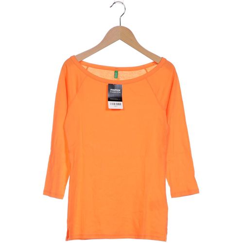 United Colors OF Benetton Damen Langarmshirt, orange, Gr. 36