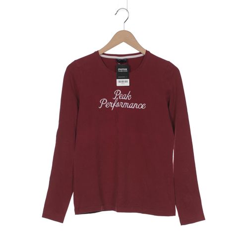 Peak Performance Damen Langarmshirt, bordeaux, Gr. 44