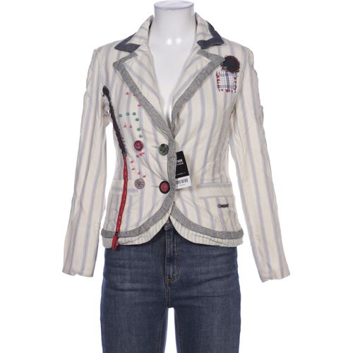 Desigual Damen Blazer, cremeweiß, Gr. 38