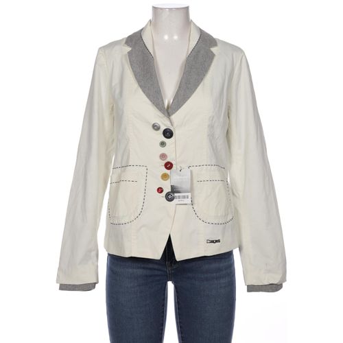 Desigual Damen Blazer, cremeweiß, Gr. 42