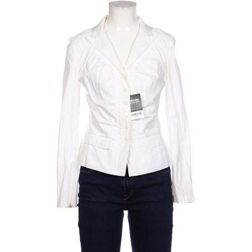 Prada Damen Blazer, weiß, Gr. 44