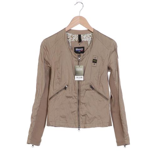 blauer Damen Jacke, beige, Gr. 36