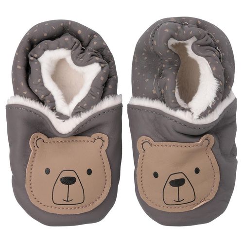 Baby Krabbelschuhe aus Leder