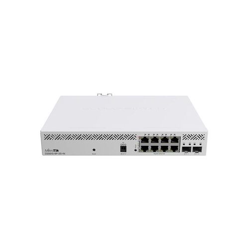 MikroTik CSS610-8P-2S+IN 8x Gigabit PoE-out ports (140W) 2x 10 Gigabit SFP+ ports