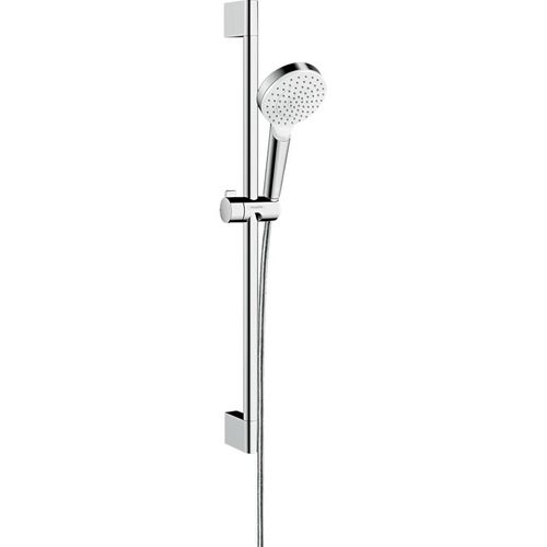 Hansgrohe crometta 1jet shower set 0.65 m white/chrome