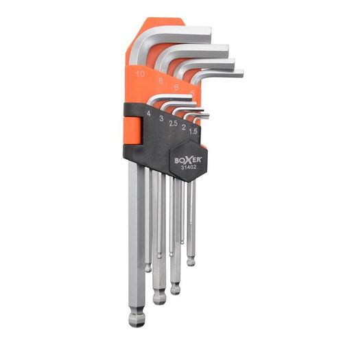 Boxer Allen key set 9 pieces