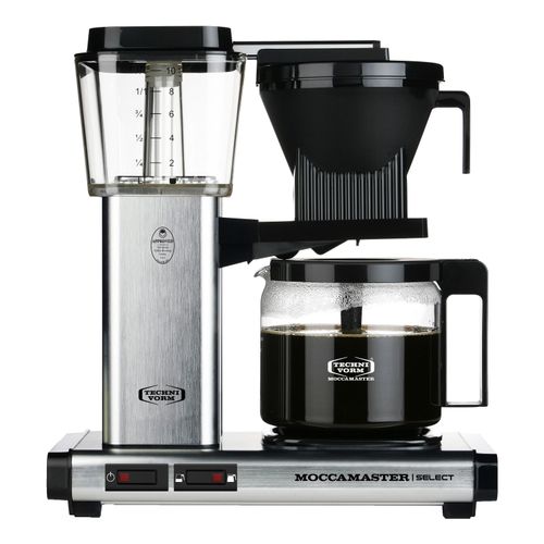 MOCCAMASTER Filterkaffeemaschine KBG Select Brushed 1,25L Edelstahl NEU