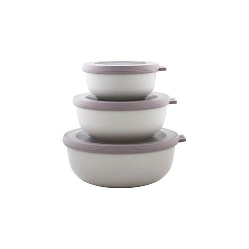 Mepal - Cirqula Low Bowl Set? Of 3 - Nordic White (233088)