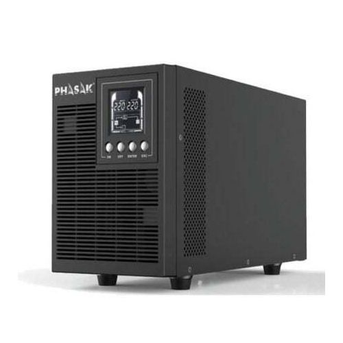 Phasak PH 9220, Doppelwandler (Online), 2 kVA, 2000 W, Reiner Sinus, 110 V, 290 V