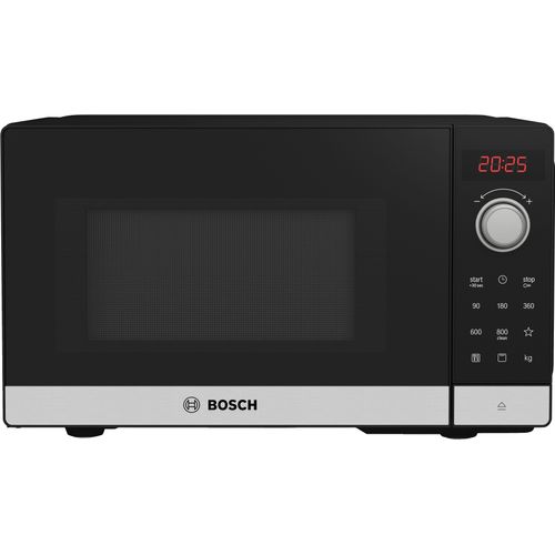 Mikrowelle Freistehend Edelstahl 44 x 26 cm QuickStart LED Bosch FEL023MS2