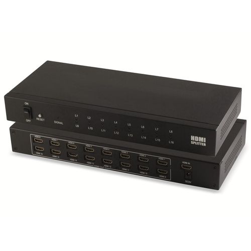 SMART-MULTIMEDIA HDMI-Verteiler 1x IN, 16x OUT, 4K2K