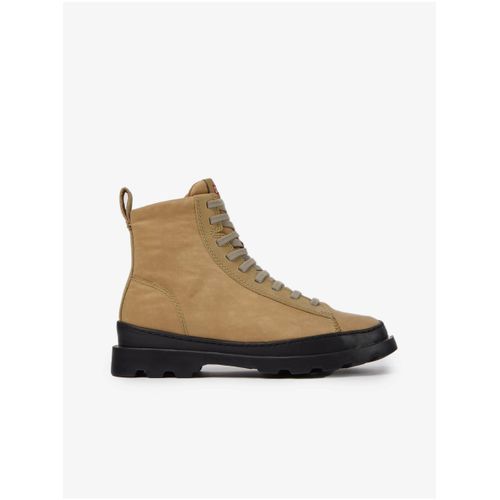 Beige Women's Ankle Stiefel Camper Cien Leder