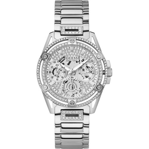 Guess Queen Uhr Silber Silber One Size