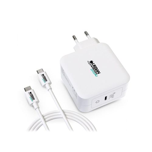 Wandladegerät + USB C Kabel Urban Factory GSC10UF Weiß