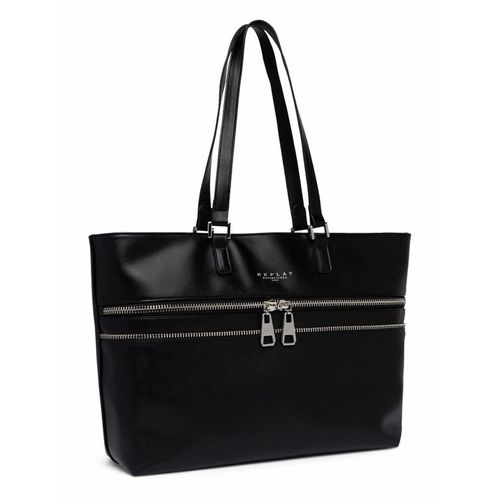 REPLAY Schultertasche Shopper Black schwarz