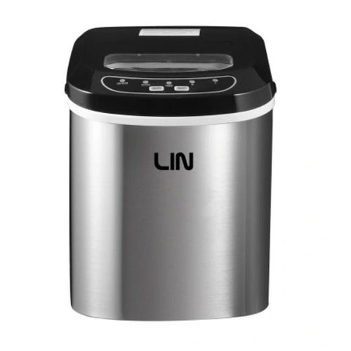 Tragbarer Eisbereiter LIN ICE PRO-S12 silber