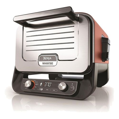 Ninja OO101EU Woodfire Outdoor Ofen, Woodfire-Technologie, Bis zu 370 °C