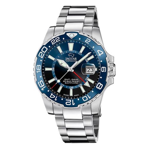 Jaguar - J1011/2 - Armbanduhr - Herren - Quarz - Ceramic GMT