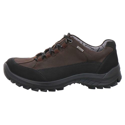 Jomos Herren Echtleder Schnürhalbschuh schwarz/santos, Sympatex, Herren:47 EU