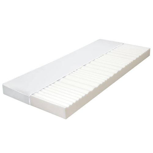 Matratze 100 x 200 cm 7 Zonen PolyurethanSchaum 10 cm H2 H3