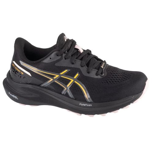 Asics Damen Laufschuhe GT-1000 13 GTX 4550457903905 ASI-1012B661 BLACK/STADIUM ORANGE 9,5 [Schuhe UK Frau]