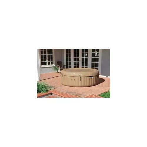 Whirlpool INTEX "Pure SPA "Bubble" Massage" Whirlpools Gr. 795 l, beige für 4 Personen