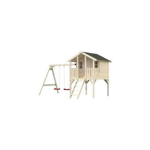 Spielhaus PALMAKO "Toby" Spielhäuser beige (natur) Kinder mit Terrasse