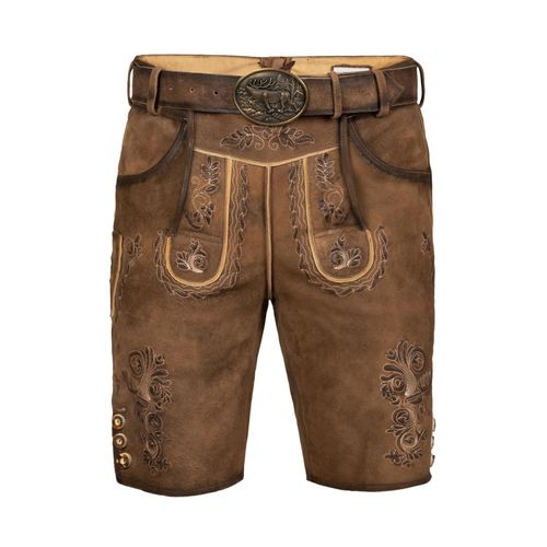 Kurze Wildbock Lederhose Markus