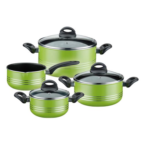 Kochtopf-Set Milano Color 7-tlg. grün