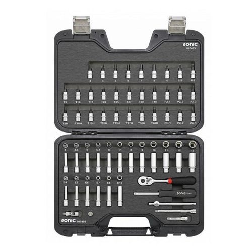 SONIC Werkzeugset 107403 Werkzeugsatz,Steckschlüsselsatz,Werkzeug Set,Werkzeug Kit