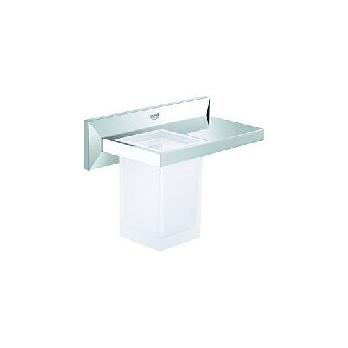 Grohe Ablage Allure Brilliant 40503000 mit Mundspülglas, chrom