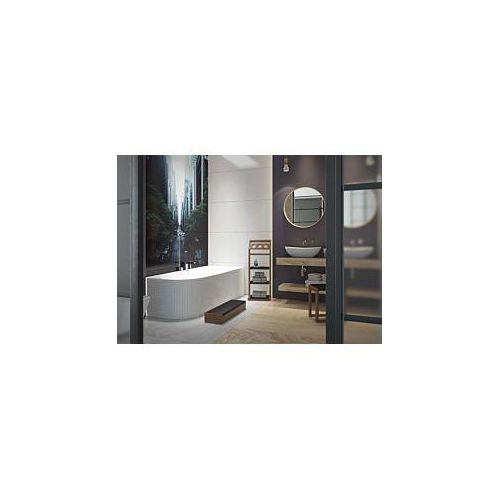 Hoesch iSENSI Eck-Badewanne 3850.010 180 x 80 cm, 182 l, rechte Ausführung, weiß