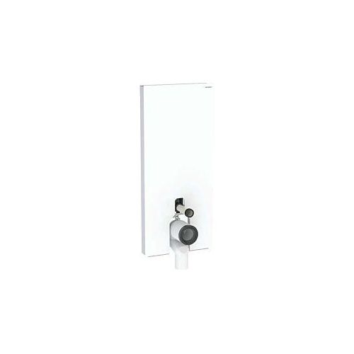 Geberit Monolith Stand-WC-Modul 131233SI5 Bauhöhe 114 cm, Glas weiß