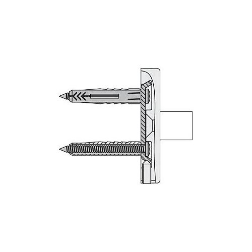 Hewi Befestigung BM1263.2 an Wand, d= 80mm, für Serie 950 und 802