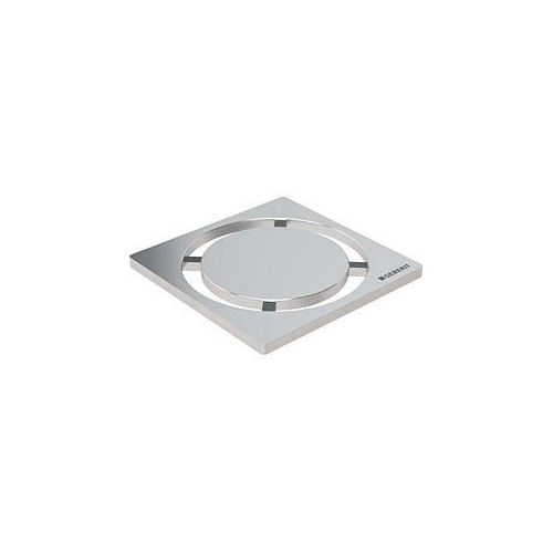 Geberit Designrost Circle 154311001 8 x 8 cm, für bodenebene Dusche