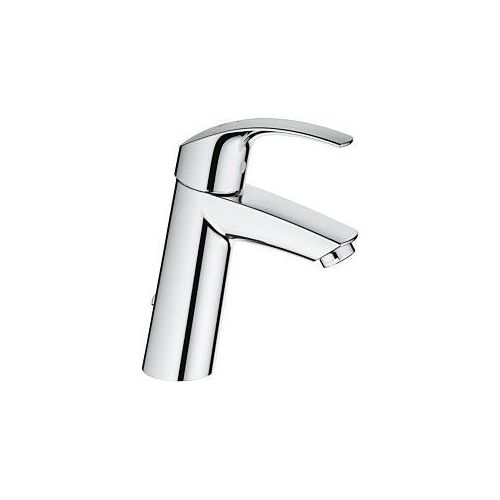 Grohe Waschtisch Armatur Eurosmart 2339310E chrom, SilkMove ES, mit Ablaufgarnitur