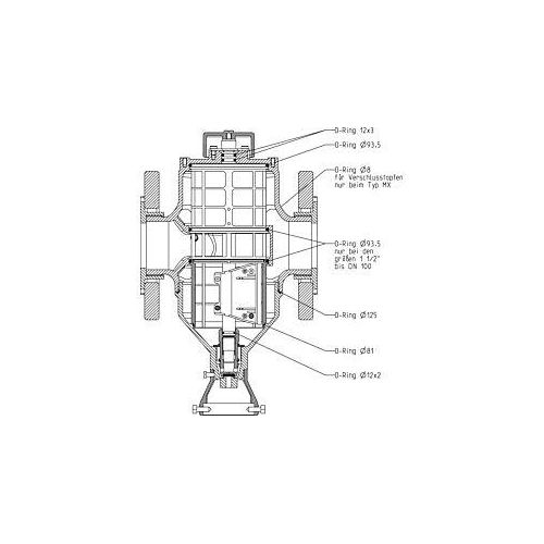 Grünbeck Dichtungssatz MX/MXA DN 25-100, 107755esf.90 silikonfrei