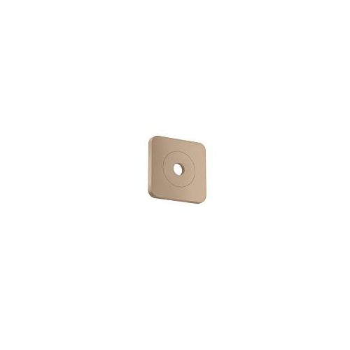 hansgrohe AXOR Citterio C Wandrosette 28801310 120/120 softsquare, Brushed Red Gold