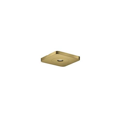 hansgrohe Axor Citterio C Deckenrosette 28802990 120/120 softsquare, Polished Gold Optic