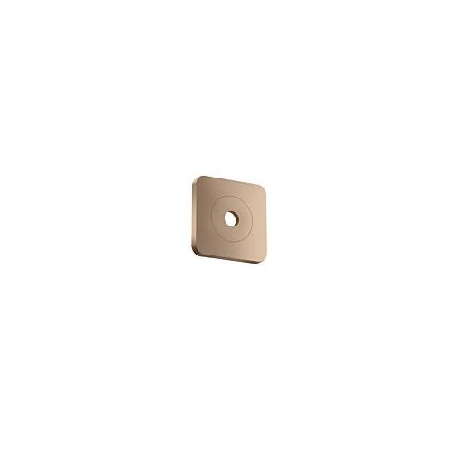 hansgrohe AXOR Citterio C Wandrosette 28801300 120/120 softsquare, Polished Red Gold