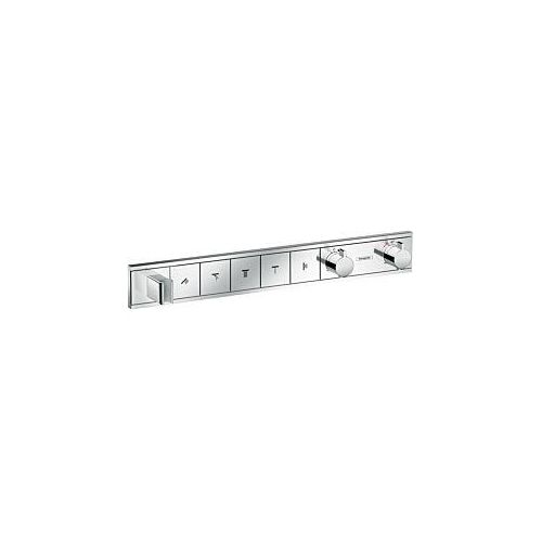 Hansgrohe RainSelect Brausethermostat 15358000 chrom, für 5 Verbraucher