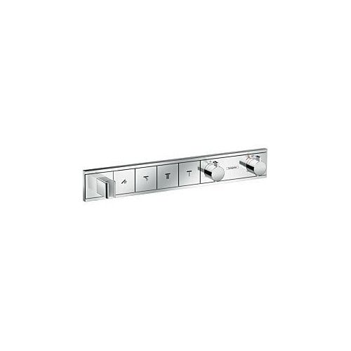 Hansgrohe RainSelect Brausethermostat 15357000 chrom, für 4 Verbraucher