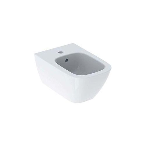 Geberit Smyle Square Wand-Bidet 500209011 weiß, geschlossene Form, mit Überlauf