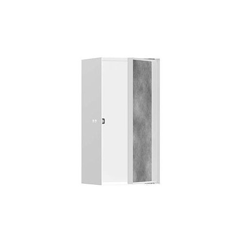 hansgrohe XtraStoris Wandnische 56088700 30x15x14cm, mit befliesbarer Tür, mattweiß